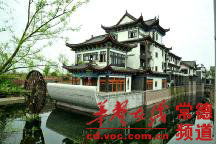 大美桃花源古鎮(zhèn) 工程建設全速推進,七月驚艷面世